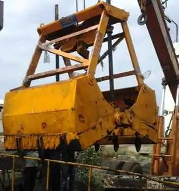 Single Rope Grab Bucket